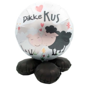 Ballon cadeau Dikke kus schaap